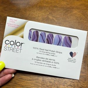 SEALED Ultraviolet Agate 💜 Nail Strips